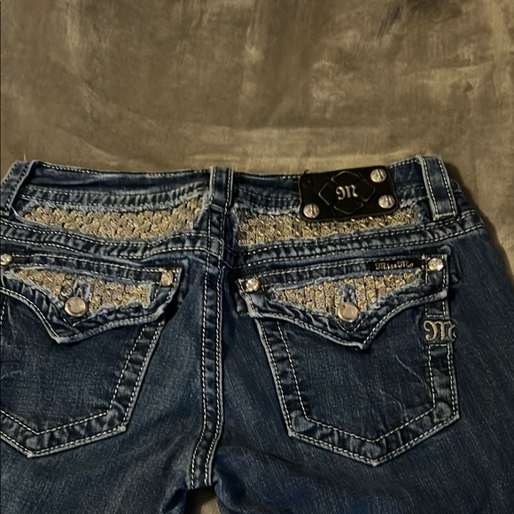 Miss Me Blue Boot Cut Jeans with‎ Vintage Appeal - Picture 9 of 16